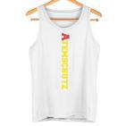 Fire Brigade Respirator Equipment Bearer Back Print Tank Top