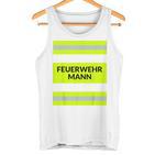 With Firefighter Costume Carnival Profession Red Tank Top