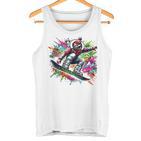 Costume Top Winter Sports Snowboarder Apres Ski Party Tank Top