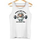 Sheep Motivation Motivational Saying Fun Humour Gray Tank Top