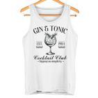 Gin And Tonic Cocktail Lovers  Idea Tank Top