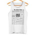 The Good Times Newspaper Journal Motivation Tank Top