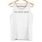 Be Here Now Gray Tank Top