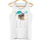 Hamsti Schlafi Schlafi Sad Hamster Schlafi Schlafi Blue Tank Top