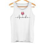 Heartbeat Wildberry Lillet Fruits Cocktail Summer Alcohol Gray Tank Top