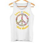 Hippie Acidhead Peace Hippi Hippy Peace Tank Top