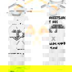 Hobby Horsing Was Sonst Gray Tank Top