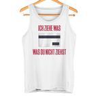 Ich Ziehe Was Du Nicht Ziehst Slogan Tekk Hardtekk Raven Tank Top