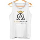 Jesus Christ Alpha And Omega Book Revelation Tank Top