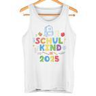 Kinder Einschulung 2025 Schulkind 2025 Tank Top