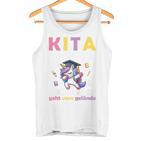 Kinder Kita Abgänger 2025 Schulkind Einschulung Schule Bye Bye Kiga Tank Top