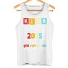 Kinder Kita Abgänger 2025 Schulkind Einschulung Schule Letzter Tag Tank Top