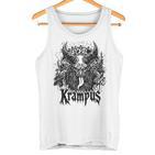 Kramperl Perchten Knecht Ruprecht Christmas Demon Krampus Gray Tank Top