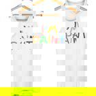 I Love To Finger Paint Finger Painting Finger Paints I'm Paint Tank Top