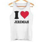 I Love Jeremiah Tank Top