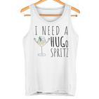 I Need A Hugo Spritz Summer Elderberry Prosecco Cocktail Hug Tank Top