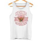 No Fear I Just Want To Play Says The Chihuhua Blue Tank Top