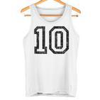 Number 10Intage Tank Top