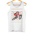 Oh What Fun It Is To Ride Mountain Bike Mtb Ugly Christmas Tank Top