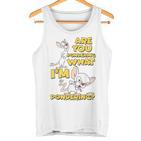 Pinky And The Brain Pondering Gray Tank Top