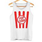 Retro Popcorn Costume For Carnival Fancy Dress Tank Top