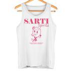 Sarti Spritz Cocktail Back Print Italiano Originale Tank Top