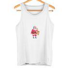 Saxophone Ugly Christmas Sweater Saxist Holiday Present Tank Top