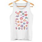 Shell Collector Seashell Beach Shelter Shell Shell Shell Tank Top