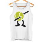 Tennis Dabbing Tennis Ball Tennis Player Ball Sport  Tank Top