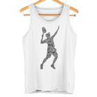 Tennis Tennis Player Boys' Tank Top