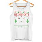 Ugly Christmas Sweater Gamer Gaming Tank Top