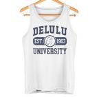 University Delulu Tank Top