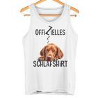 Vizsla Official Sleep With Dog  Tank Top