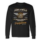 30 Years Jung & Wild To Perfection Matured 30Th Birthday Langarmshirts