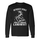 30Th Birthday Farmer Man 30Th Birthday Langarmshirts