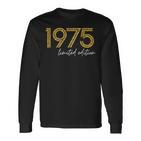 46Th Birthday Ladies 46 Yearsintage 1975 Langarmshirts