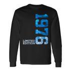 47 Jahre 47Th Birthday Limited Edition 1976 Langarmshirts