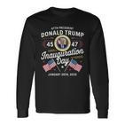 47Th President Donald Trump Housewarming Day Graphic Langarmshirts