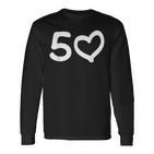 50Th Birthday Golden Weddingintage 1971 Langarmshirts