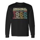 58Th Birthday Originalintage 1966 Year 1966 Langarmshirts