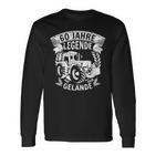 60Th Birthday Farmer 60 Years And A Legend Langarmshirts