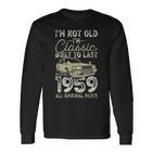 65Th Birthday Since 1959 Oldtimer 65 Years Old Langarmshirts