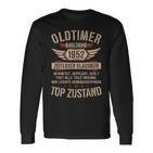 70Th Birthday 70 Yearsintage Car 1952Intage Langarmshirts