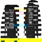 80S Retro Party Fancy Dress Cassette I Love The 90S Langarmshirts