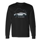 992 Gt3 Rs Silhouette Oldtimer 911 Gt3 Rs Retro Look Langarmshirts