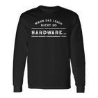 Admin Sysadmin It Hardware Informatician Langarmshirts