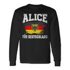 Alice For Germany Langarmshirts