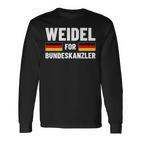 Alice Weidel For Bundeskanzler Langarmshirts