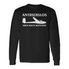 Antriebslos Lustig Segelflugzeug Segelflieger Langarmshirts