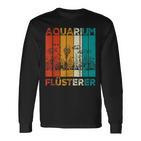 Aquarian Aquaristik Aquarium Whispererintage Retro Langarmshirts